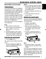 Preview for 7 page of Blaupunkt Bahamas MP34 Operating And Installation Instructions