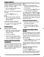 Preview for 12 page of Blaupunkt Bahamas MP34 Operating And Installation Instructions