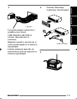 Preview for 95 page of Blaupunkt Bahamas MP34 Operating And Installation Instructions