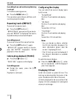 Preview for 16 page of Blaupunkt Bahamas MP46 Operating And Installation Instructions