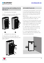 Preview for 10 page of Blaupunkt BAP-IT-H3148-U31W Instruction Manual