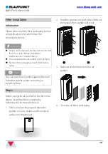 Preview for 11 page of Blaupunkt BAP-IT-H3148-U31W Instruction Manual