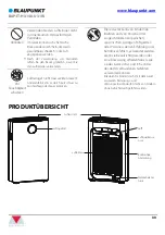 Preview for 31 page of Blaupunkt BAP-IT-H3148-U31W Instruction Manual