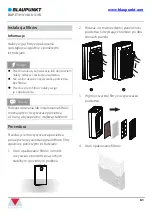 Preview for 62 page of Blaupunkt BAP-IT-H3148-U31W Instruction Manual