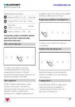 Preview for 68 page of Blaupunkt BAP-IT-H3148-U31W Instruction Manual