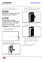 Preview for 71 page of Blaupunkt BAP-IT-H3148-U31W Instruction Manual