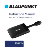 Blaupunkt BATV10 Instruction Manual preview