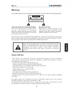 Предварительный просмотр 40 страницы Blaupunkt BB+13 Instruction Manual