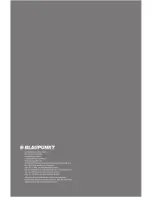 Предварительный просмотр 54 страницы Blaupunkt BB+13 Instruction Manual