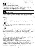 Preview for 11 page of Blaupunkt BB11BK Owner'S Manual