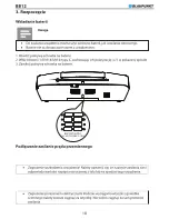 Предварительный просмотр 19 страницы Blaupunkt BB12 Owner'S Manual