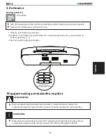 Предварительный просмотр 46 страницы Blaupunkt BB12 Owner'S Manual