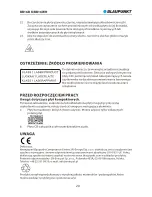 Предварительный просмотр 22 страницы Blaupunkt BB16BK Owner'S Manual