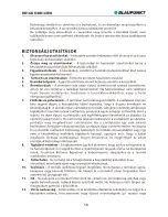 Предварительный просмотр 60 страницы Blaupunkt BB16BK Owner'S Manual