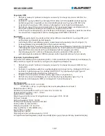 Предварительный просмотр 124 страницы Blaupunkt BB16BK Owner'S Manual