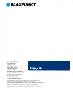 Предварительный просмотр 164 страницы Blaupunkt BB16BK Owner'S Manual