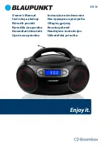 Blaupunkt BB18 Owner'S Manual preview