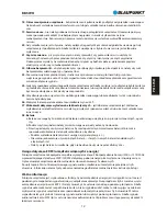 Предварительный просмотр 13 страницы Blaupunkt BB5WH Owner'S Manual