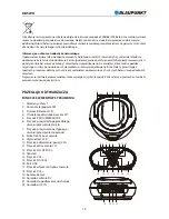 Предварительный просмотр 16 страницы Blaupunkt BB5WH Owner'S Manual