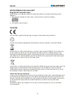 Предварительный просмотр 42 страницы Blaupunkt BB5WH Owner'S Manual