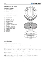 Предварительный просмотр 8 страницы Blaupunkt BB6 Owner'S Manual