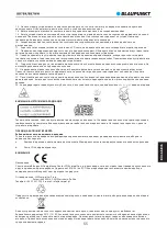 Preview for 57 page of Blaupunkt BB7BK Owner'S Manual