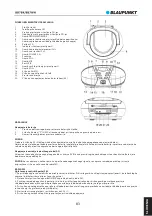 Preview for 85 page of Blaupunkt BB7BK Owner'S Manual