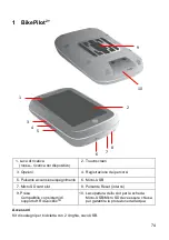 Preview for 74 page of Blaupunkt BikePilot 2+ Quick Start Manual