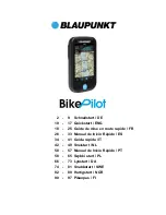 Blaupunkt BikePilot Quick Start Manual preview