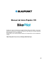 Предварительный просмотр 26 страницы Blaupunkt BikePilot Quick Start Manual