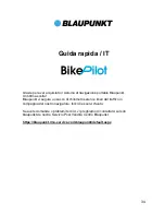 Предварительный просмотр 34 страницы Blaupunkt BikePilot Quick Start Manual