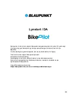 Предварительный просмотр 66 страницы Blaupunkt BikePilot Quick Start Manual