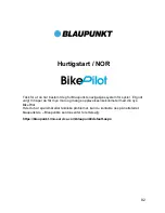 Предварительный просмотр 82 страницы Blaupunkt BikePilot Quick Start Manual