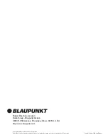 Preview for 18 page of Blaupunkt Blau PCwg100 User Manual