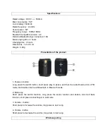 Preview for 12 page of Blaupunkt BLP3020 User Manual