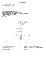 Preview for 4 page of Blaupunkt BLP3935-001 User Manual