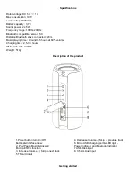 Preview for 11 page of Blaupunkt BLP3935-001 User Manual