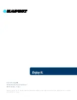 Предварительный просмотр 6 страницы Blaupunkt BLP4910 User Manual