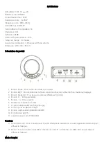 Preview for 4 page of Blaupunkt BLP9180-002 User Manual