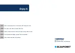 Preview for 92 page of Blaupunkt BLUEBOT XPRO Instruction Manual