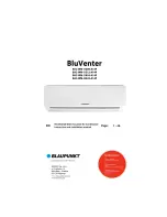 Предварительный просмотр 1 страницы Blaupunkt BluVenter BAC-WM-I1009-A14P Instruction And Installation Manual