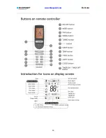 Предварительный просмотр 11 страницы Blaupunkt BluVenter BAC-WM-I1009-A14P Instruction And Installation Manual