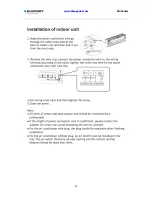 Предварительный просмотр 32 страницы Blaupunkt BluVenter BAC-WM-I1009-A14P Instruction And Installation Manual