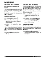 Предварительный просмотр 14 страницы Blaupunkt BOLOGNA Bologna C51 Operating And Installation Instructions