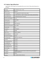 Preview for 20 page of Blaupunkt BP 3.0 User Manual