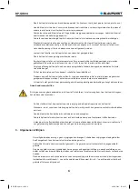 Предварительный просмотр 6 страницы Blaupunkt BP-GIK04 User Manual