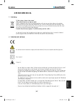 Предварительный просмотр 37 страницы Blaupunkt BP-GIK04 User Manual