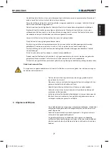 Предварительный просмотр 7 страницы Blaupunkt BP-GIKLED05 User Manual