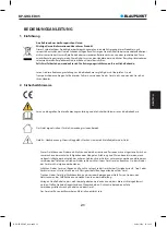 Предварительный просмотр 21 страницы Blaupunkt BP-GIKLED05 User Manual