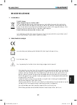 Предварительный просмотр 41 страницы Blaupunkt BP-GIKLED05 User Manual